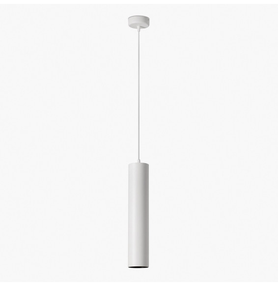 FARO - Luminaria FOST PENDANT diámetro 80 28W 23° 3000K CRI97 TRIAC blanco