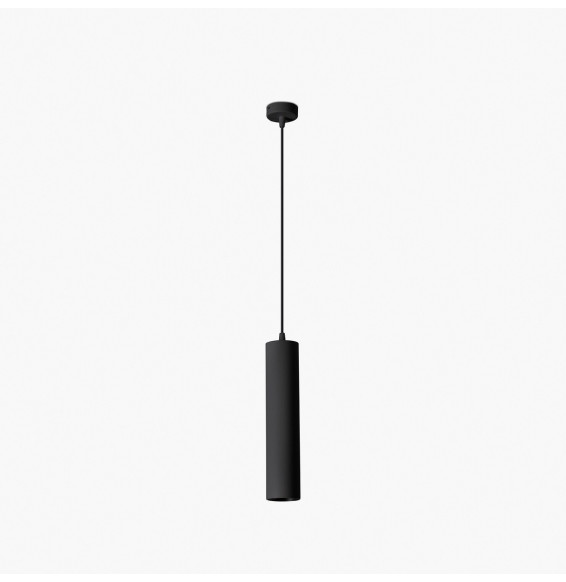 FARO - Luminaria FOST PENDANT diámetro 64 15W 35° 4000K CRI97 TRIAC negro