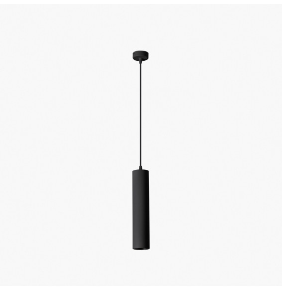 FARO - Luminaria FOST PENDANT diámetro 64 15W 35° 4000K CRI90 TRIAC negro