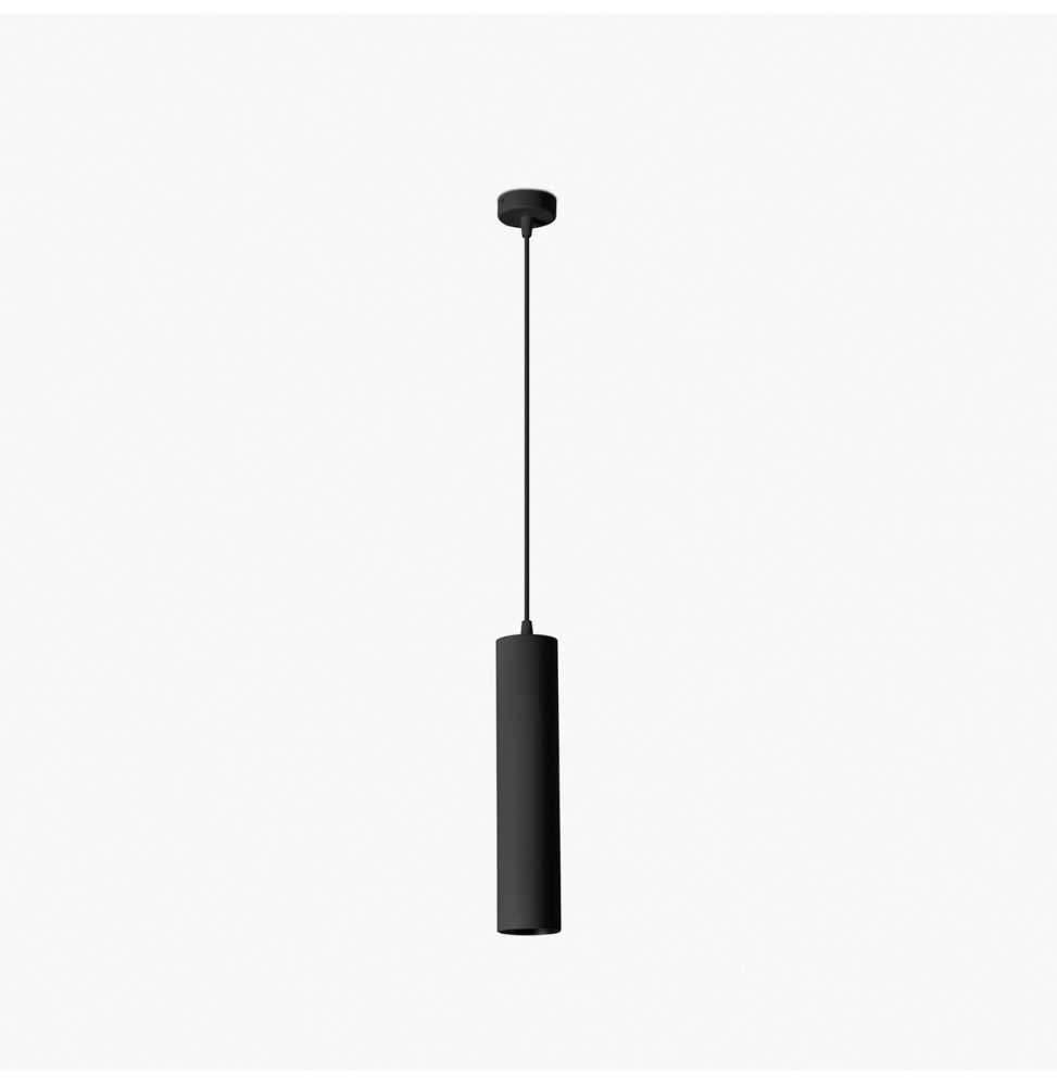 FARO - Luminaria FOST PENDANT diámetro 64 15W 35° 3000K CRI97 TRIAC negro