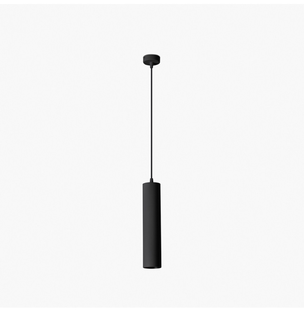 FARO - Luminaria FOST PENDANT diámetro 64 15W 35° 3000K CRI90 TRIAC negro