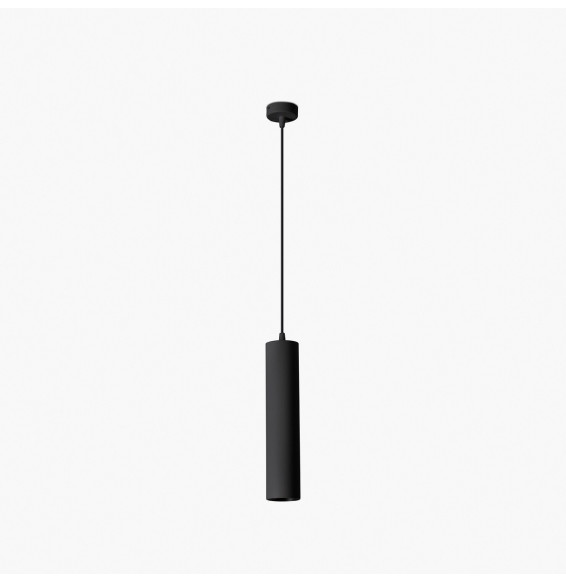 FARO - Luminaria FOST PENDANT diámetro 64 15W 35° 3000K CRI90 TRIAC negro