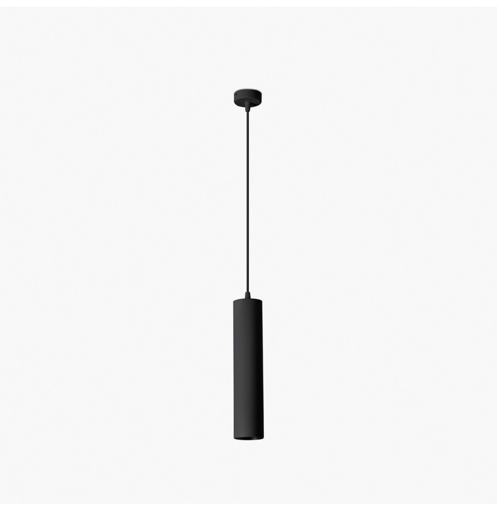 FARO - Luminaria FOST PENDANT diámetro 64 15W 35° 2700K CRI97 TRIAC negro
