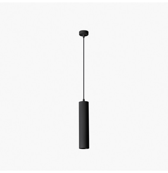 FARO - Luminaria FOST PENDANT diámetro 64 15W 35° 2700K CRI97 TRIAC negro