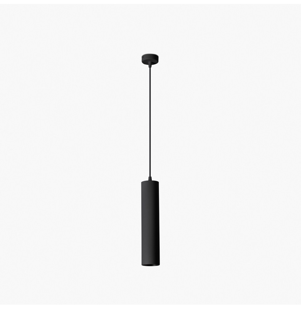 FARO - Luminaria FOST PENDANT diámetro 64 15W 35° 2700K CRI90 TRIAC negro