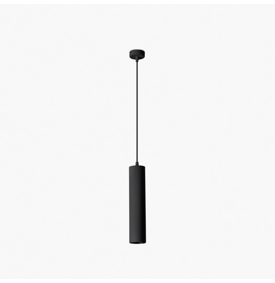 FARO - Luminaria FOST PENDANT diámetro 64 15W 25° 4000K CRI90 TRIAC negro