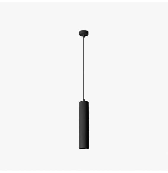 FARO - Luminaria FOST PENDANT diámetro 64 15W 17° 4000K CRI97 TRIAC negro