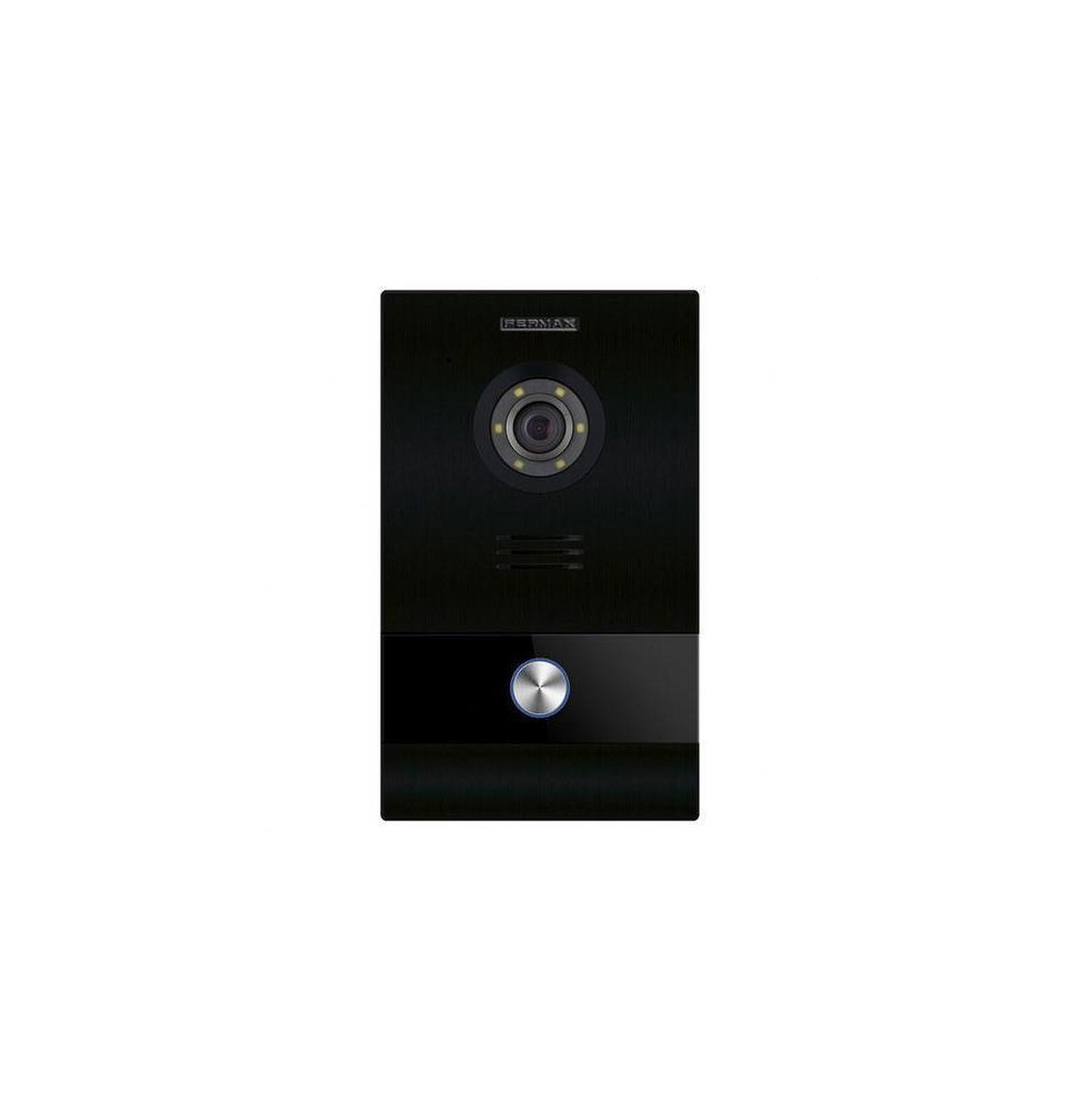 FERMAX - Placa MILO video 1L MEET, negro