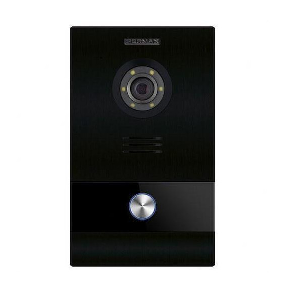FERMAX - Placa MILO video 1L MEET, negro