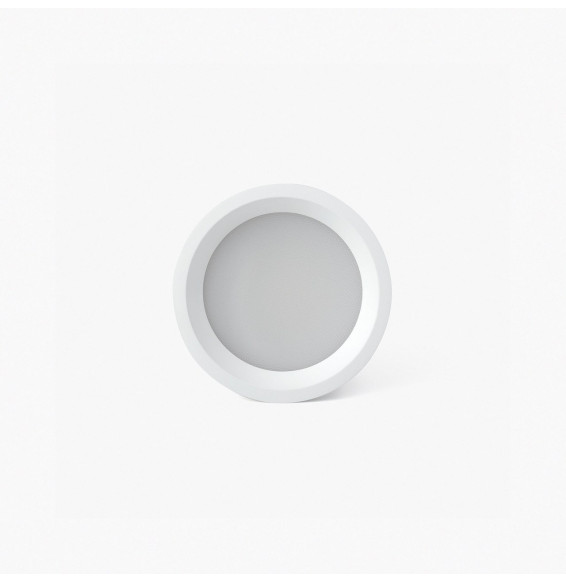 FARO - Luminaria empotrable CROC 9W diámetro 100 90° 4000K CRI90 DALI blanco