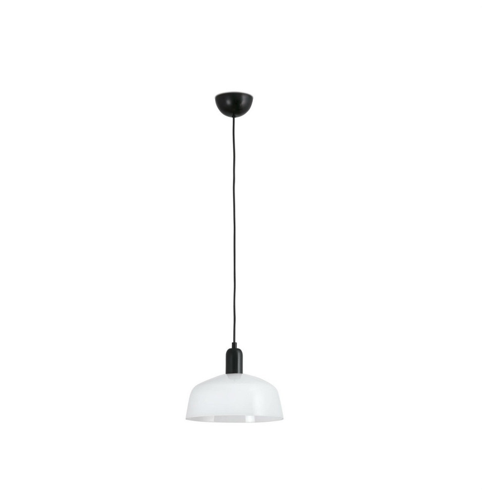 FARO - Luminaria colgante pantalla M TATAWIN 1xE27 blanco