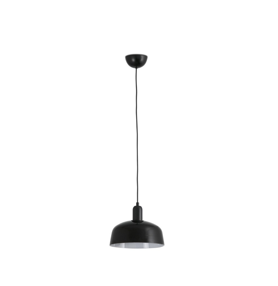 FARO - Luminaria colgante pantalla M TATAWIN 1xE27 negra