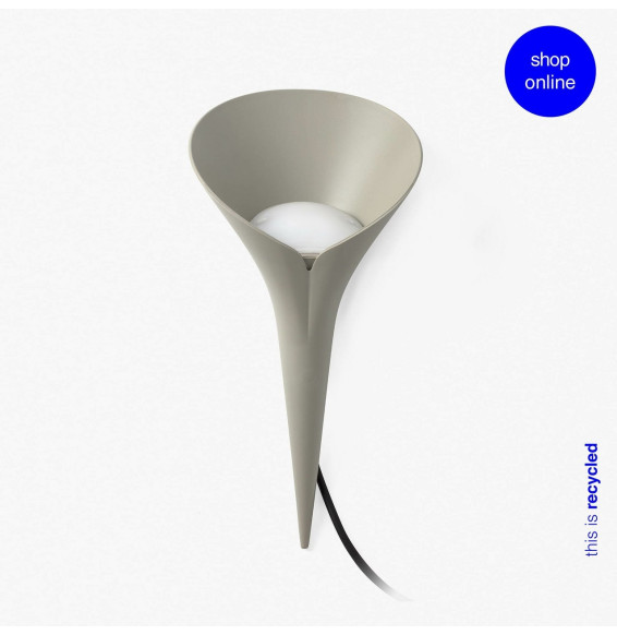 FARO - Lámpara estaca LEAF 1xGU10 gris