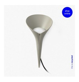 FARO - Lámpara estaca LEAF 1xGU10 gris