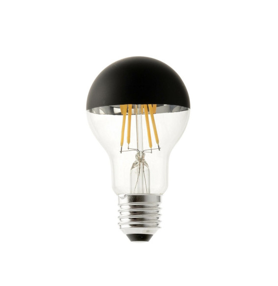 FARO - Lámpara decorativa A60 MATE E27 4W 2700K DIM negro mate
