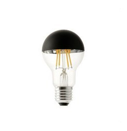 FARO - Lámpara decorativa A60 MATE E27 4W 2700K DIM negro mate