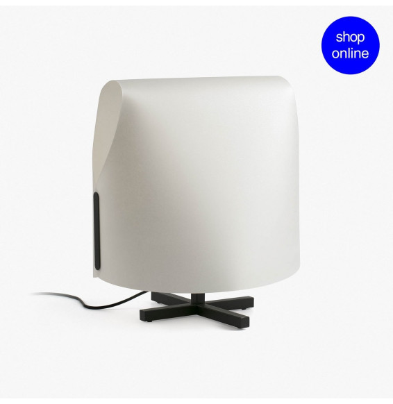 FARO - Luminaria sobremesa LUANG M 465 1xE27 negro / beige