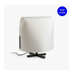 FARO - Luminaria sobremesa LUANG M 465 1xE27 negro / beige