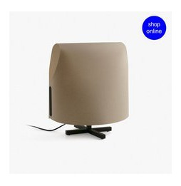 FARO - Luminaria sobremesa LUANG M 465 1xE27 negro / camel