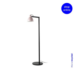 FARO - Luminaria pie de salón VENICE 1xE27 rosas