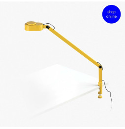 FARO - Luminaria pinza INVITING 6W 2700K-4800K amarilla