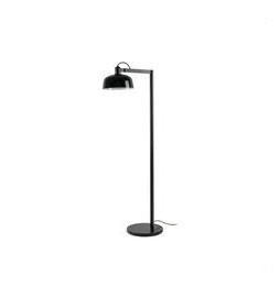 FARO - Luminaria pantalla pie de salón TATAWIN 1xE28 negra