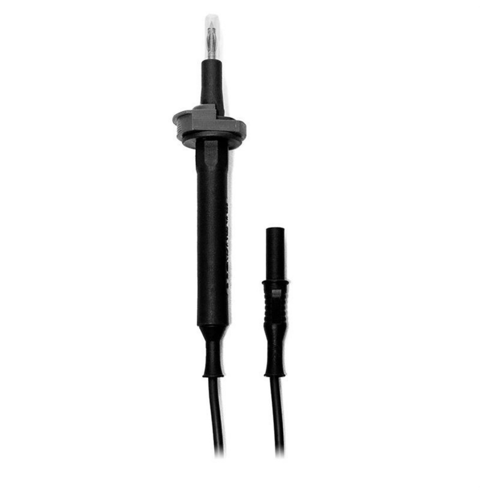 HT-INSTRUMENTS - Cable de seguridad con punta retráctil negro