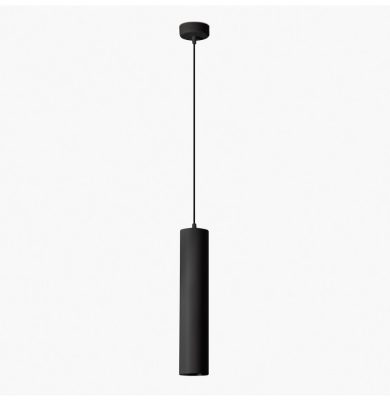 FARO - Luminaria FOST PENDANT diámetro 80 28W 38° 4000K CRI90 TRIAC negro