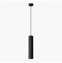 FARO - Luminaria FOST PENDANT diámetro 80 28W 38° 4000K CRI90 DALI negro