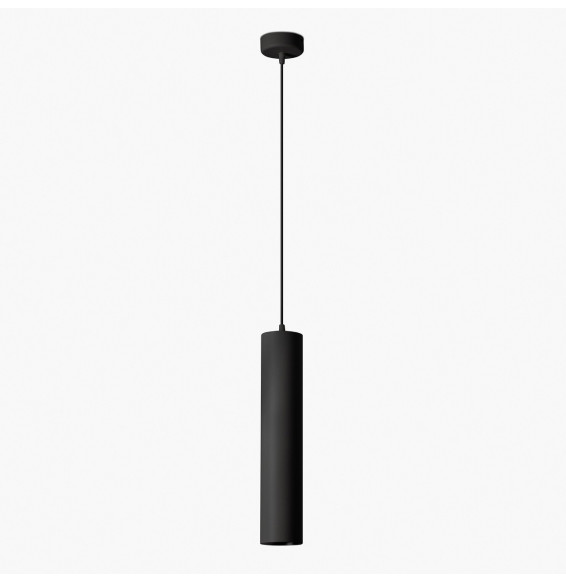 FARO - Luminaria FOST PENDANT diámetro 80 28W 38° 3000K CRI97 DALI negro