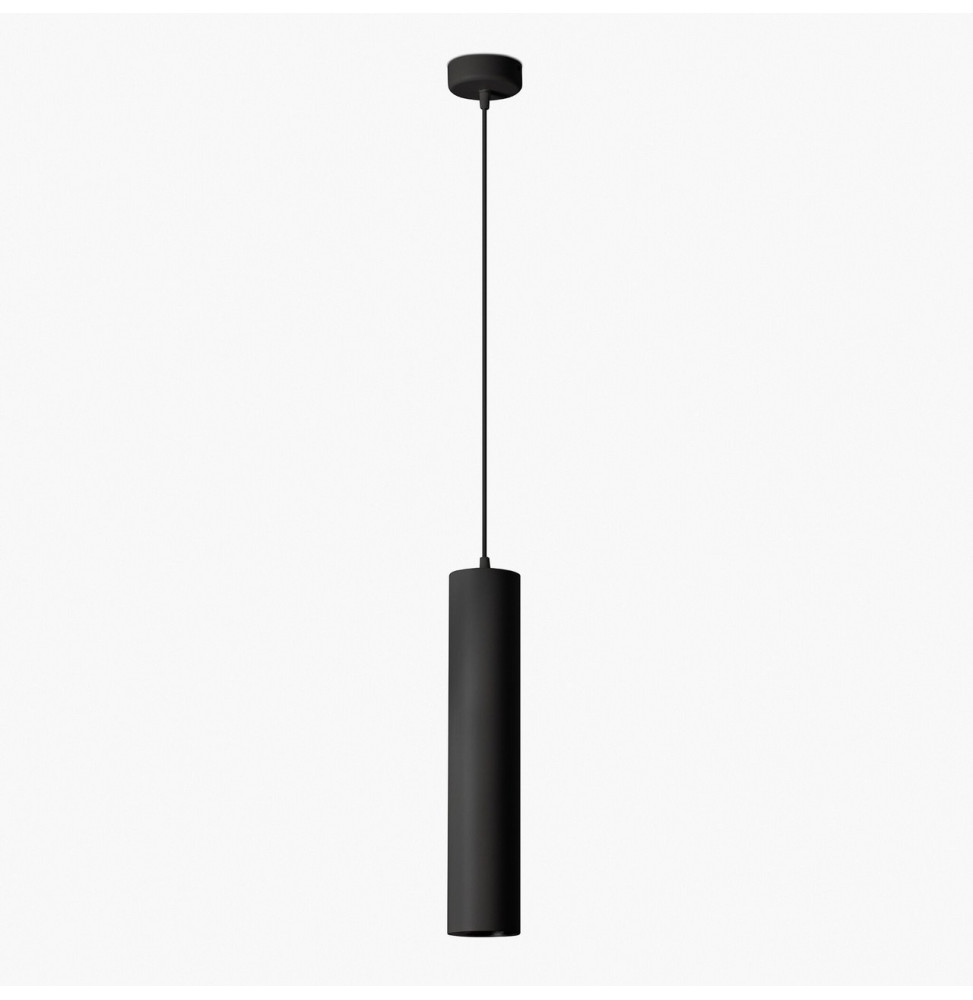 FARO - Luminaria FOST PENDANT diámetro 80 28W 38° 3000K CRI90 TRIAC negro