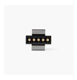 FARO - Empotrable TROOP 5x2W TRIMLESS 48° 4000K CRI90 negro