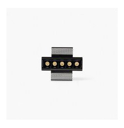 FARO - Empotrable TROOP 5x2W TRIMLESS 48° 3000K CRI90 negro