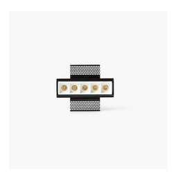 FARO - Empotrable TROOP 5x2W TRIMLESS 36° 3000K CRI90 blanco