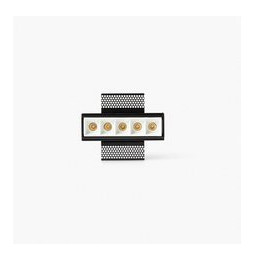 FARO - Empotrable TROOP 5x2W TRIMLESS 15° 4000K CRI90 blanco