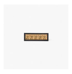 FARO - Empotrable TROOP 5x2W 15° 4000K CRI90 negro / oro