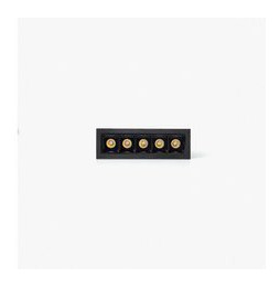 FARO - Empotrable TROOP 5x2W 15° 2700K CRI90 negro / negro