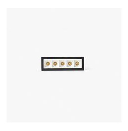 FARO - Empotrable TROOP 5x2W 48° 2700K CRI90 negro / blanco