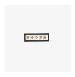 FARO - Empotrable TROOP 5x2W 36° 4000K CRI90 negro / blanco