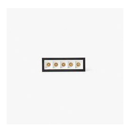 FARO - Empotrable TROOP 5x2W 36° 2700K CRI90 negro / blanco
