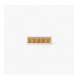 FARO - Empotrable TROOP 5x2W 48° 2700K CRI90 blanco / oro