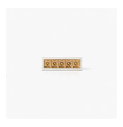 FARO - Empotrable TROOP 5x2W 48° 3000K CRI90 blanco / oro