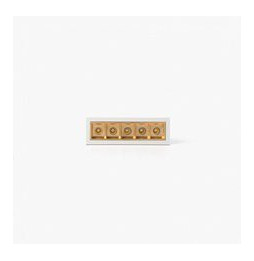 FARO - Empotrable TROOP 5x2W 36° 4000K CRI90 blanco / oro