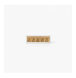 FARO - Empotrable TROOP 5x2W 36° 2700K CRI90 blanco / oro