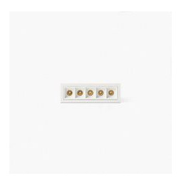 FARO - Empotrable TROOP 5x2W 48° 3000K CRI90 blanco / blanco