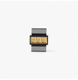 FARO - Empotrable TROOP 3x2W TRIMLESS 48° 2700K CRI90 oro