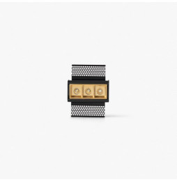 FARO - Empotrable TROOP 3x2W TRIMLESS 48° 4000K CRI90 oro
