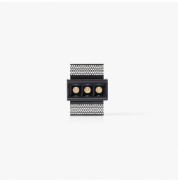 FARO - Empotrable TROOP 3x2W TRIMLESS 48° 3000K CRI90 negro