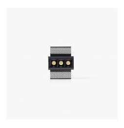 FARO - Empotrable TROOP 3x2W TRIMLESS 48° 2700K CRI90 negro
