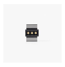 FARO - Empotrable TROOP 3x2W TRIMLESS 36° 4000K CRI90 negro